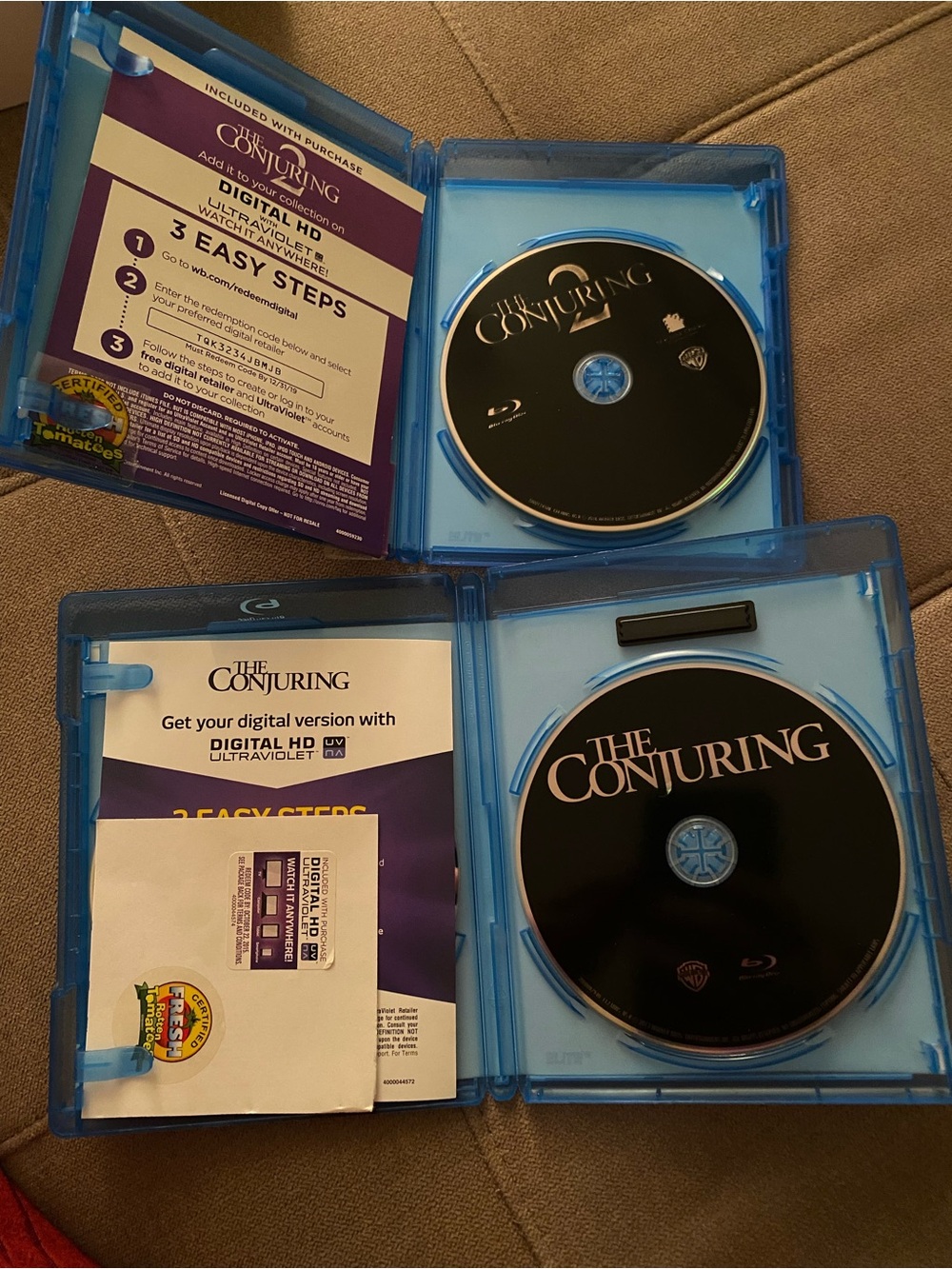 The Conjuring 1 & 2 Blu-ray Set - Picture 3 of 3